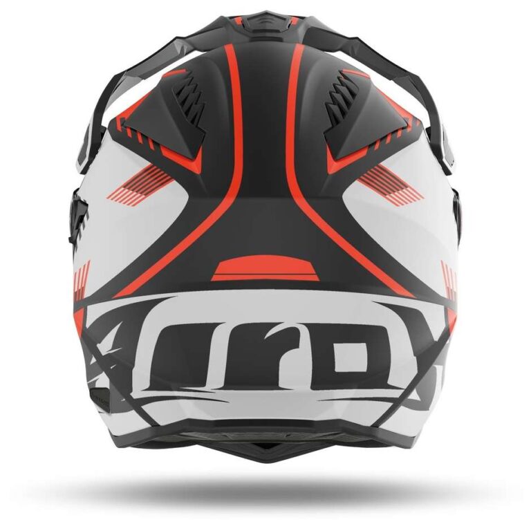 CASCO MOTO TOURING AIROH COMMANDER BOOST ARANCIO OPACO ALFAMOTO