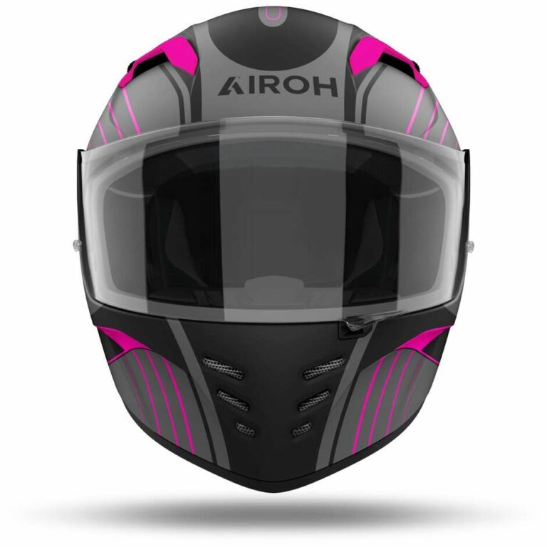 Casco Moto Integrale Airoh Connor Achieve Rosa Opaco Alfamoto