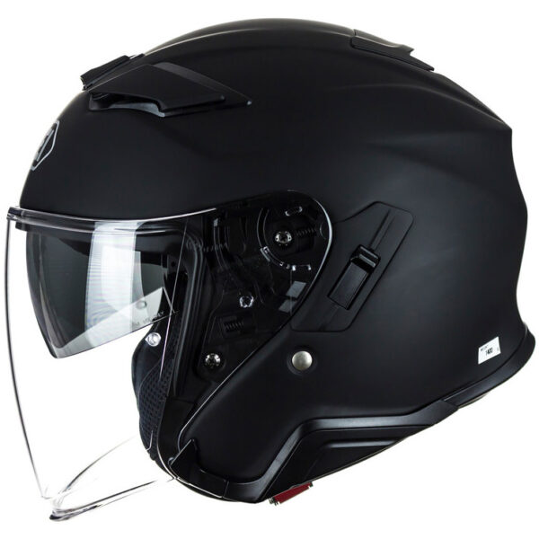 casco moto jet Shoei J Cruise 2 nero opaco