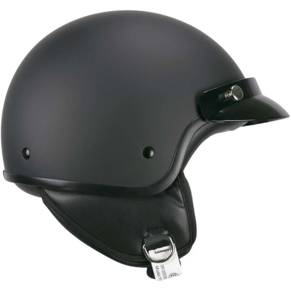 Casco Moto Jet Ska-P 1FHA SMART MONO Nero opaco